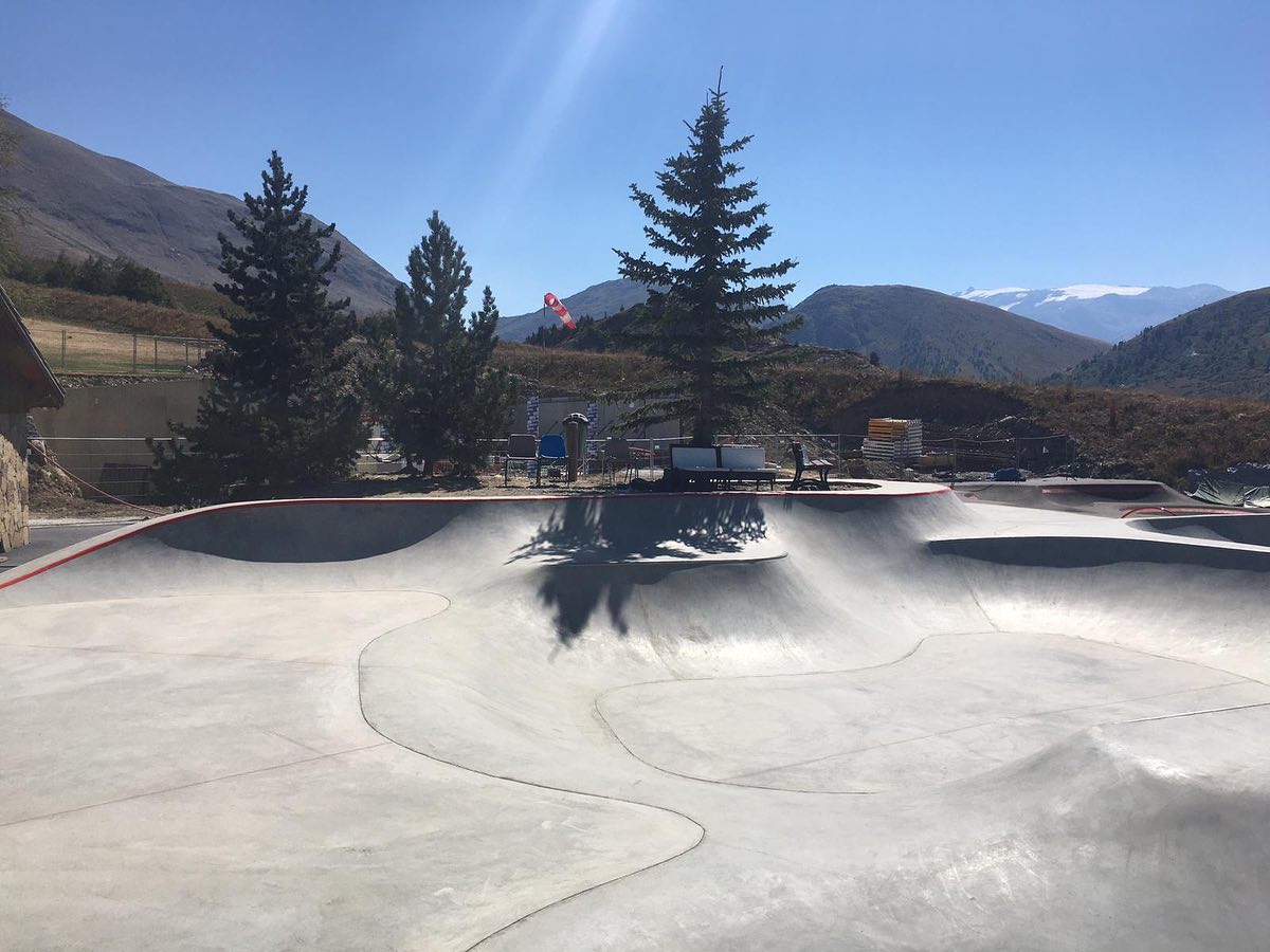 Alpe d'Huez skatepark